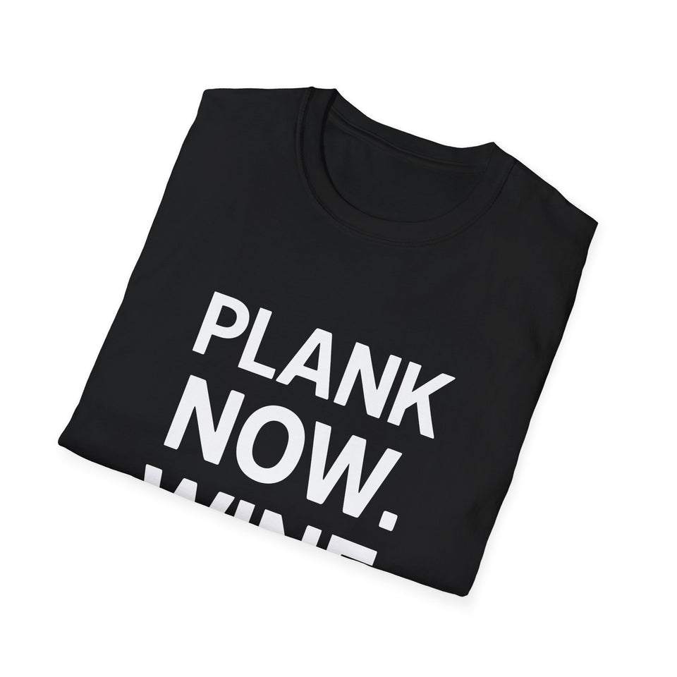 Plank Now Wine Later Yoga Shirt | Yoga Gift | Unisex Yoga T Shirt