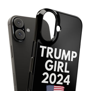 Premium Trump Girl iPhone Case | Donald Trump Gifts Slim Phone Cases Premium Trump Girl iPhone Case | Donald Trump Gifts Slim Phone Cases