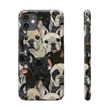 Premium French Bulldogs iPhone Case | Cute Frenchie Gifts Slim Phone Cases Premium French Bulldogs iPhone Case | Cute Frenchie Gifts Slim Phone Cases