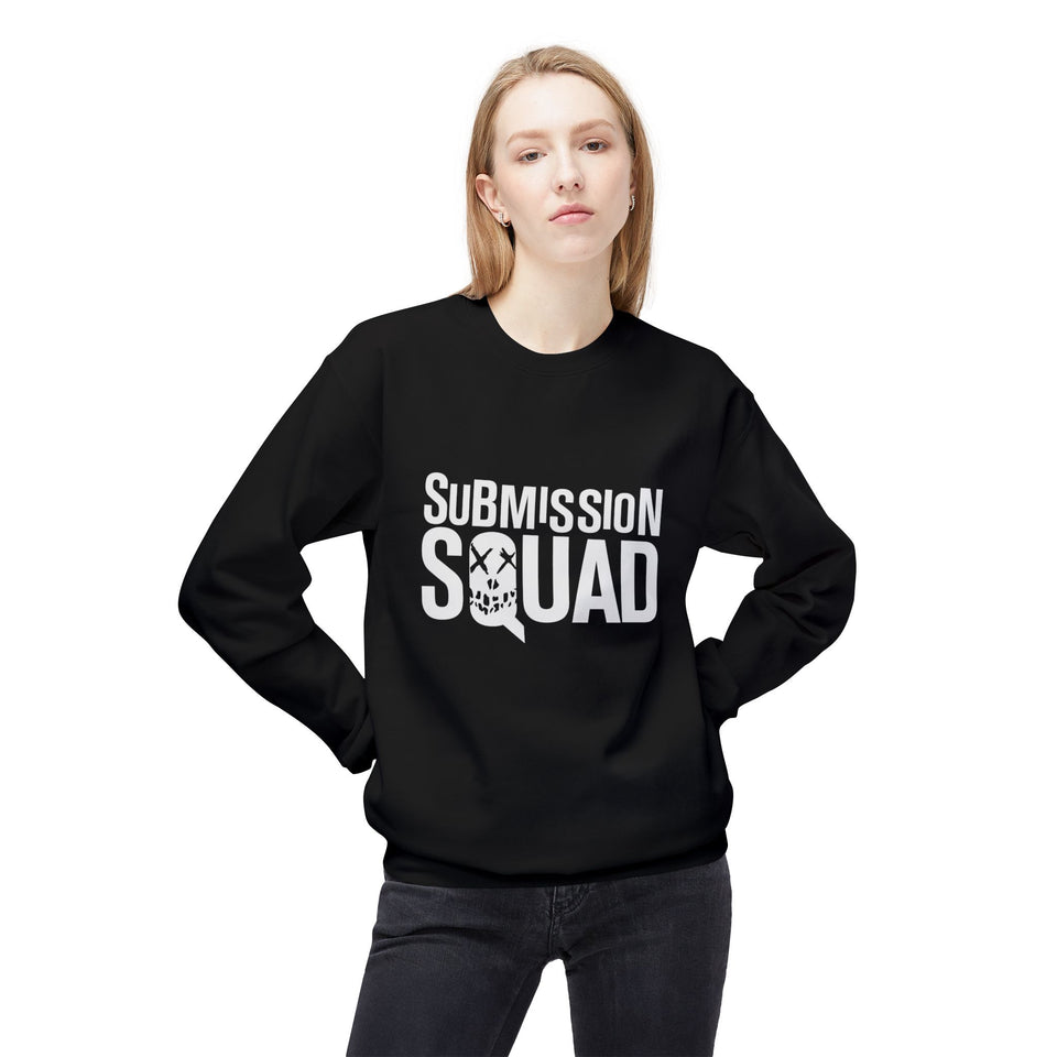 Brazilian Jiu Jitsu Submission Squad BJJ Unisex Midweight Softstyle Fleece Crewneck Sweatshirt