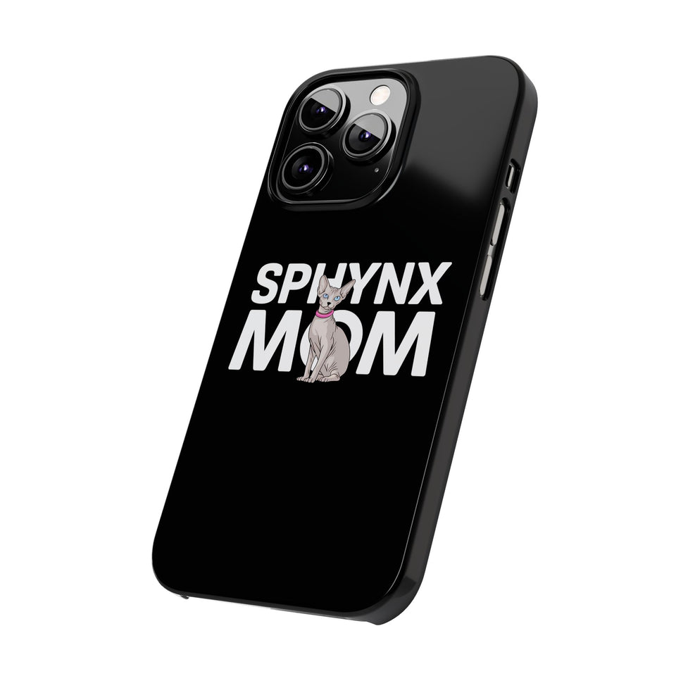 Premium Sphynx Mom iPhone Case | Sphynx Mom Gifts Slim Phone Cases