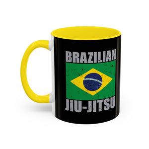 Brazilian Jiu Jitsu Flag 2 | BJJ Accent Coffee Mug Brazilian Jiu Jitsu Flag 2 | BJJ Accent Coffee Mug