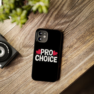 Premium Pro Choice iPhone Case | Feminist Pro Choice Gifts Slim Phone Cases Premium Pro Choice iPhone Case | Feminist Pro Choice Gifts Slim Phone Cases