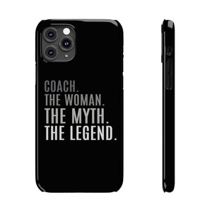 Premium Coach The Woman The Myth The Legend iPhone Case | Coach Gifts Slim Phone Cases Premium Coach The Woman The Myth The Legend iPhone Case | Coach Gifts Slim Phone Cases