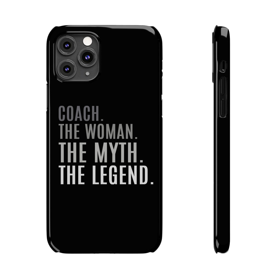 Premium Coach The Woman The Myth The Legend iPhone Case | Coach Gifts Slim Phone Cases