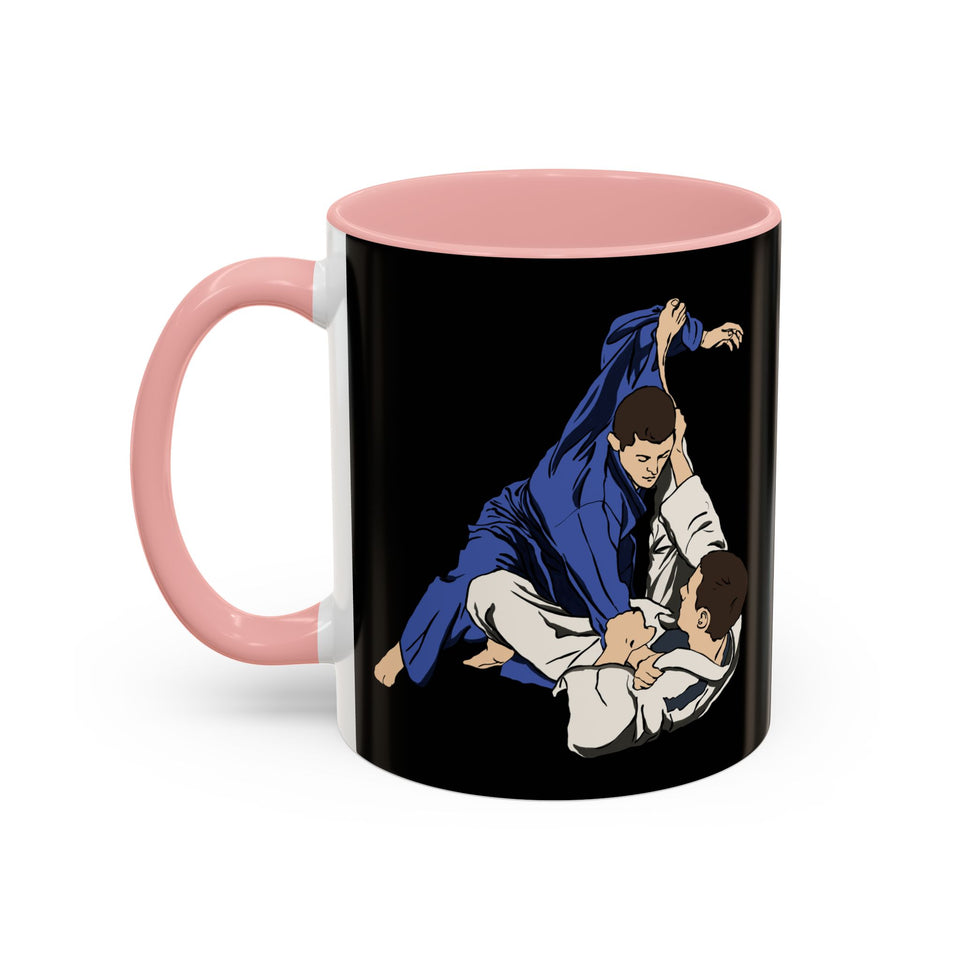 Brazilian Jiu Jitsu Rolling | BJJ Accent Coffee Mug