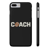 Premium Football Coach iPhone Case | Football Coach Gifts Slim Phone Cases Premium Football Coach iPhone Case | Football Coach Gifts Slim Phone Cases