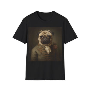 Classical Pug Shirt | Pug Presents | Pug Gift | Pug Painting T Shirt