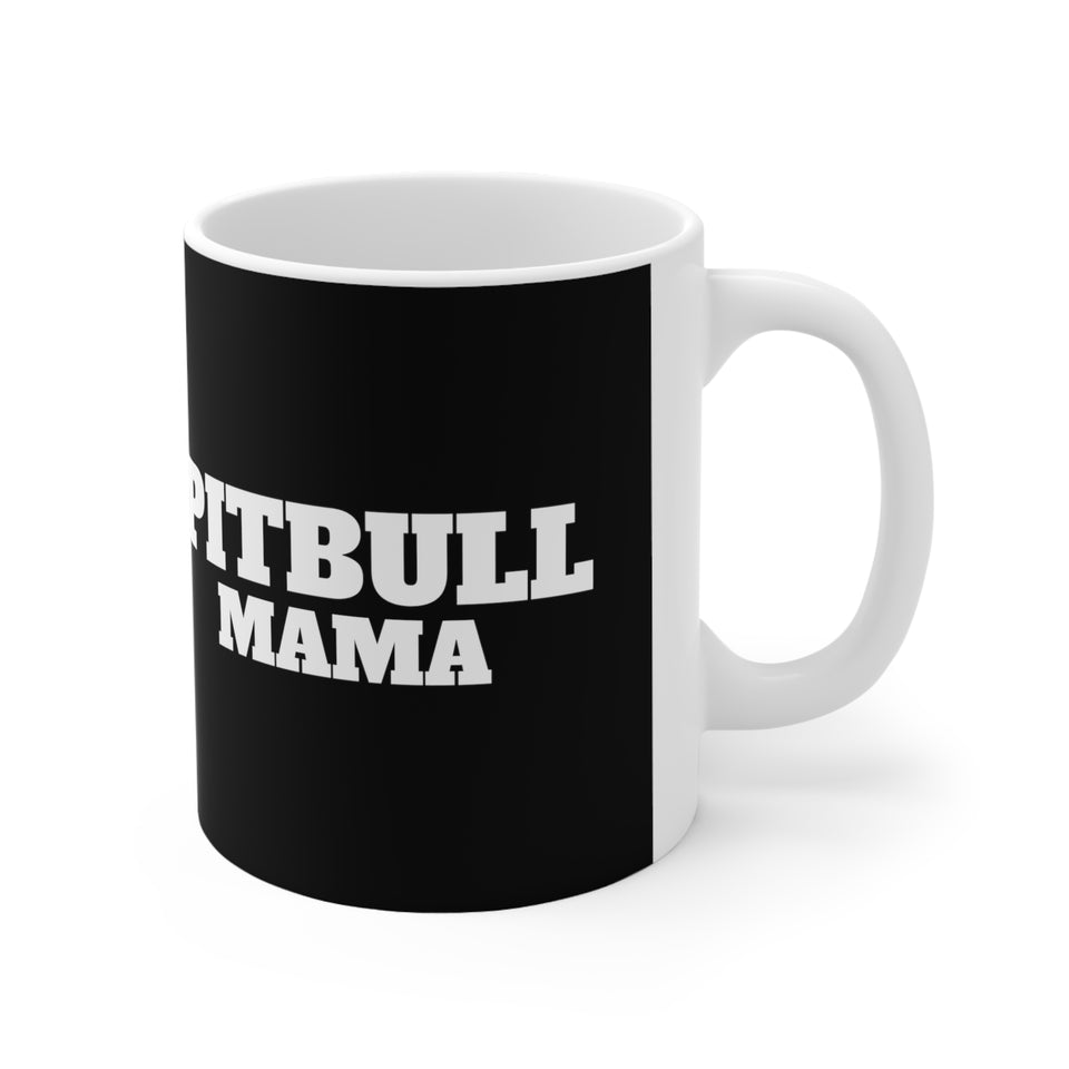 Pitbull Mama Mug 2 | Pomeranian Momma Coffee Mug | Pomeranian Gifts | Pomeranian Presents | Pitbull Mug 11oz