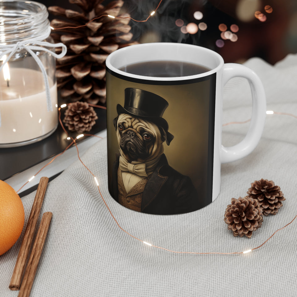 Pug Mug | Pug Coffee Mug | Pug Dog Gifts | Pug Presents | Pug Mug 11oz