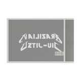 Brazilian Jiu Jitsu Metal Flag Banner | BJJ Flag Brazilian Jiu Jitsu Metal Flag Banner | BJJ Flag