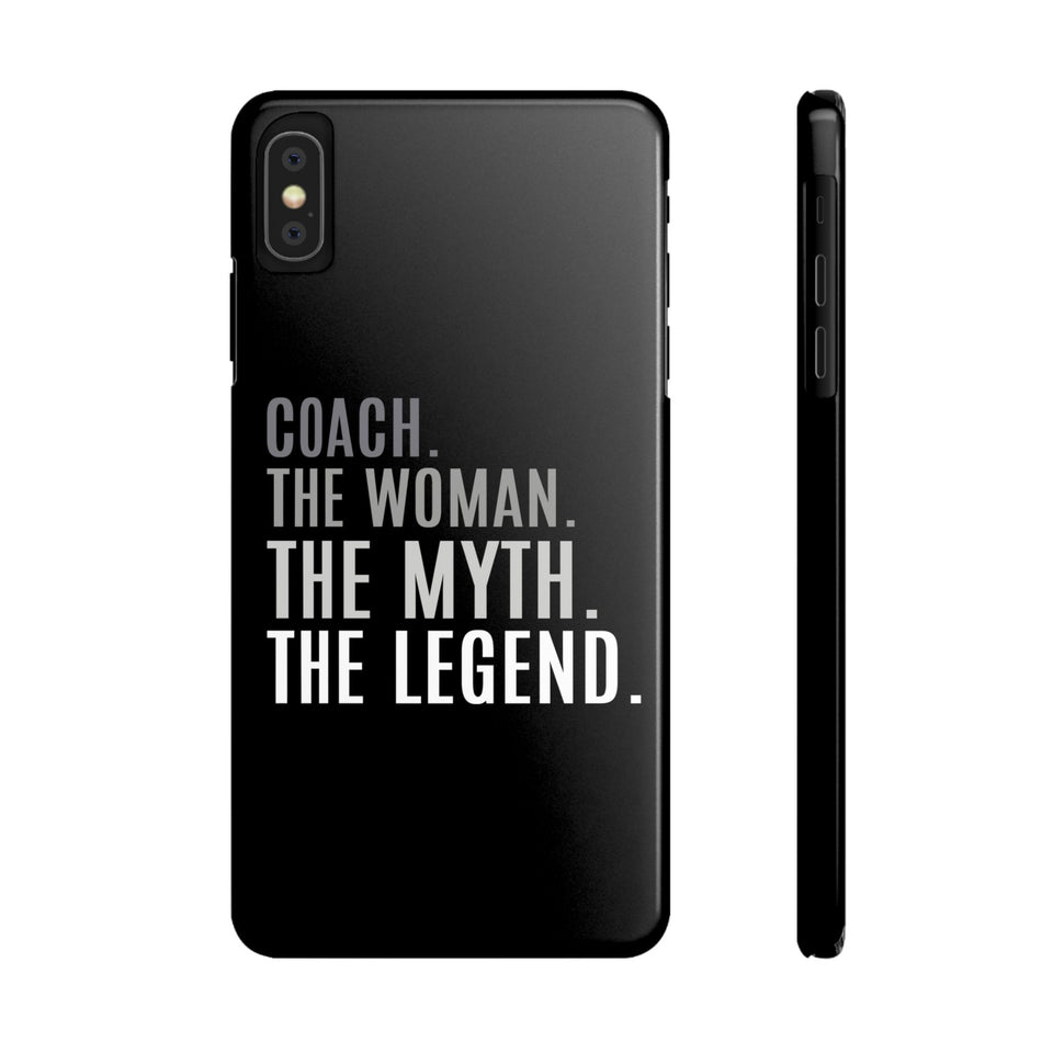 Premium Coach The Woman The Myth The Legend iPhone Case | Coach Gifts Slim Phone Cases