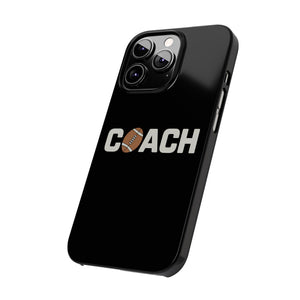 Premium Football Coach iPhone Case | Football Coach Gifts Slim Phone Cases Premium Football Coach iPhone Case | Football Coach Gifts Slim Phone Cases