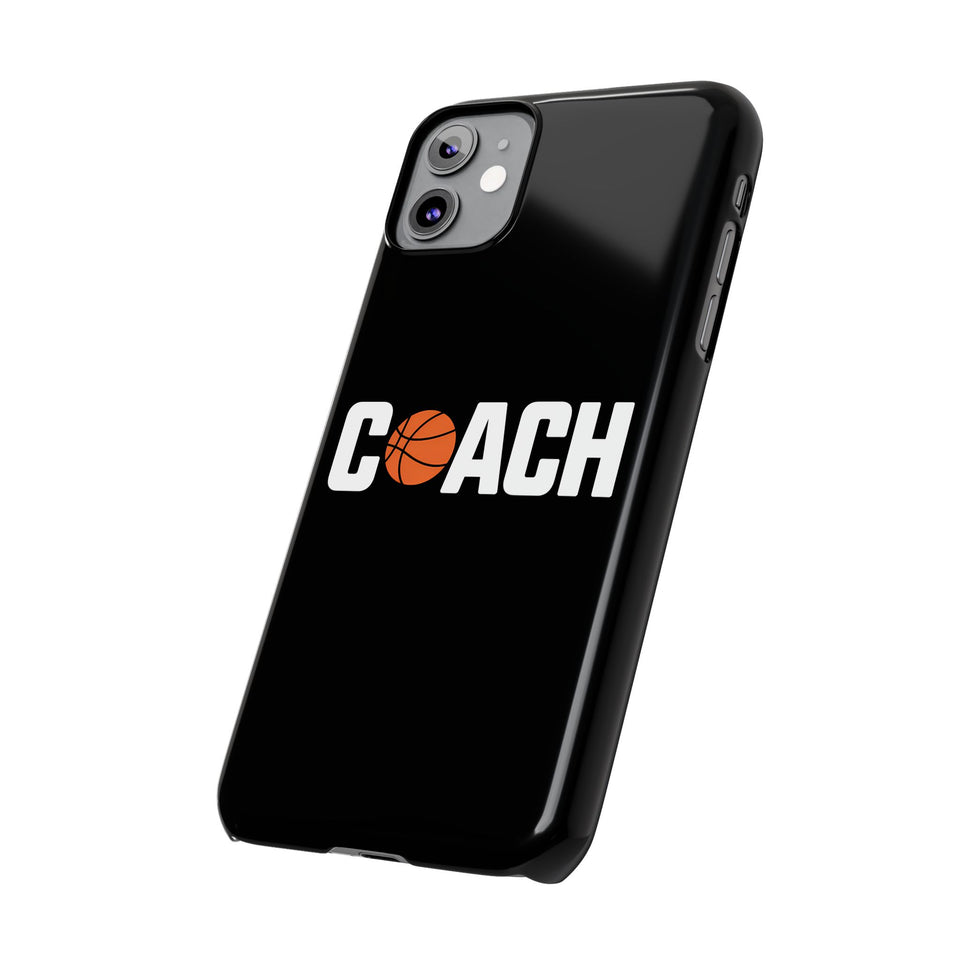 Premium Basketball Coach iPhone Case | Basketball Coach Gifts Slim Phone Cases