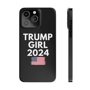 Premium Trump Girl iPhone Case | Donald Trump Gifts Slim Phone Cases Premium Trump Girl iPhone Case | Donald Trump Gifts Slim Phone Cases