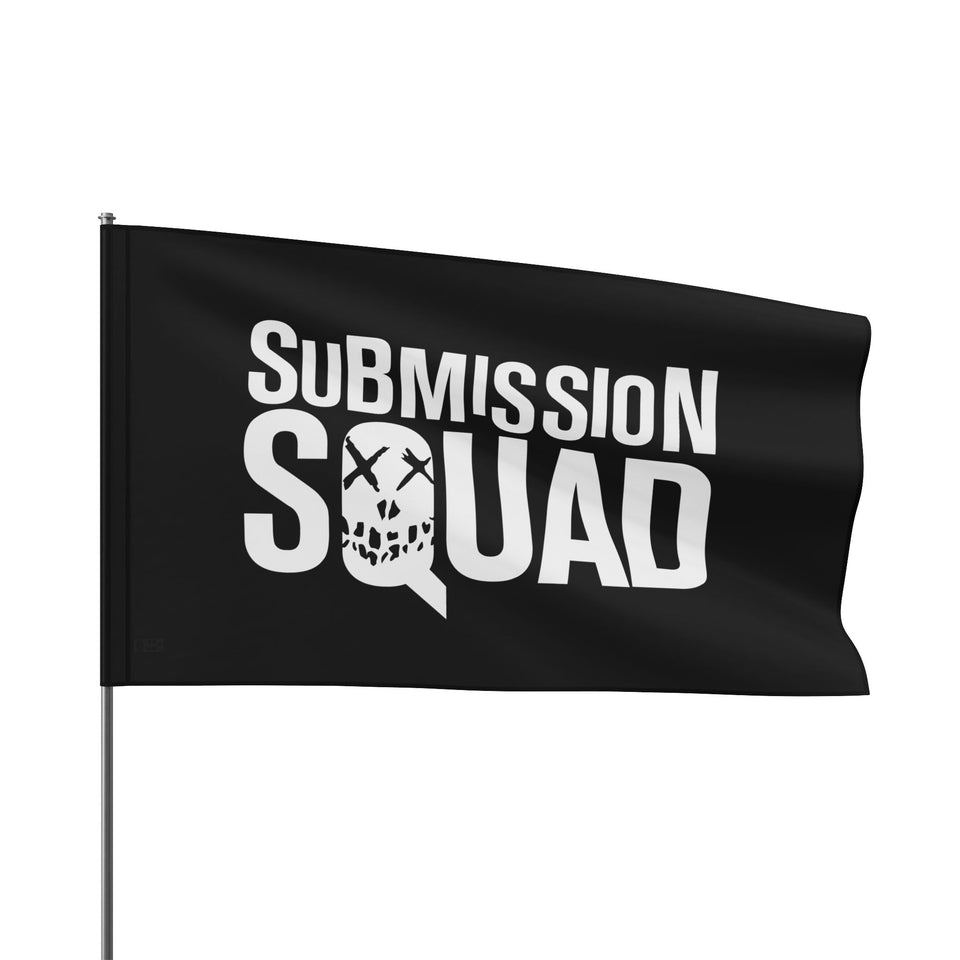 Brazilian Jiu Jitsu Submission Squad Flag Banner | BJJ Flag