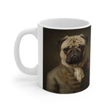 Classical Painting Pug Mug | Pug Coffee Mug | Pug Dog Gifts | Pug Presents | Pug Mug 11oz Classical Painting Pug Mug | Pug Coffee Mug | Pug Dog Gifts | Pug Presents | Pug Mug 11oz