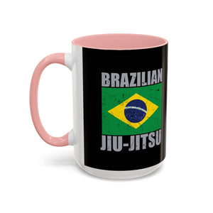 Brazilian Jiu Jitsu Flag 2 | BJJ Accent Coffee Mug Brazilian Jiu Jitsu Flag 2 | BJJ Accent Coffee Mug