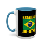 Brazilian Jiu Jitsu Flag | BJJ Accent Coffee Mug Brazilian Jiu Jitsu Flag | BJJ Accent Coffee Mug