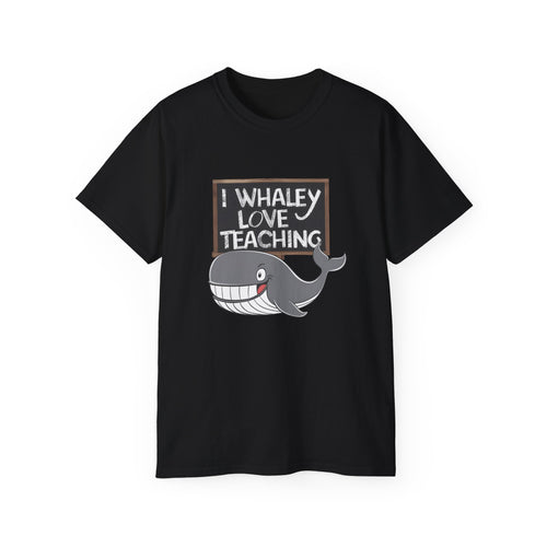 I Whaley Love Teaching Shirt | Teacher Gift | Teacher  Merchandise | Teacher  Gifts | Teacher  Presents Unisex T-Shirt 2