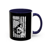 Brazilian Jiu Jitsu Flag Throw | BJJ Accent Coffee Mug Brazilian Jiu Jitsu Flag Throw | BJJ Accent Coffee Mug