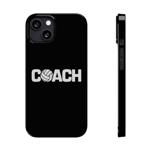 Premium Volleyball Coach iPhone Case | Volleyball Coach Gifts Slim Phone Cases Premium Volleyball Coach iPhone Case | Volleyball Coach Gifts Slim Phone Cases