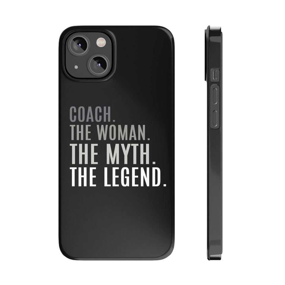 Premium Coach The Woman The Myth The Legend iPhone Case | Coach Gifts Slim Phone Cases