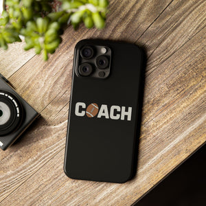 Premium Football Coach iPhone Case | Football Coach Gifts Slim Phone Cases Premium Football Coach iPhone Case | Football Coach Gifts Slim Phone Cases