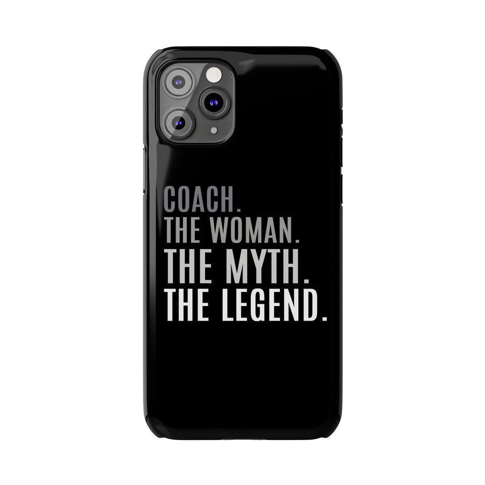 Premium Coach The Woman The Myth The Legend iPhone Case | Coach Gifts Slim Phone Cases