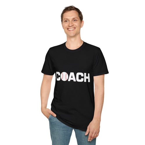 Softball & Baseball Coach Unisex T-Shirt | Softball Coach Shirt | Gift For Baseball Coach T Shirt