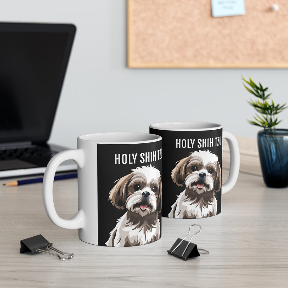 Holy Shih Tzu Mug | Shih Tzu Gift| Shihtzu Ceramic Mug 11oz