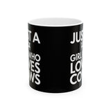 Just A Girl Who Loves Cows Mug | Cow Gifts | Adorable Cow Coffee Mug 11oz Just A Girl Who Loves Cows Mug | Cow Gifts | Adorable Cow Coffee Mug 11oz