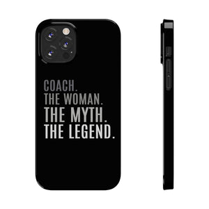 Premium Coach The Woman The Myth The Legend iPhone Case | Coach Gifts Slim Phone Cases Premium Coach The Woman The Myth The Legend iPhone Case | Coach Gifts Slim Phone Cases