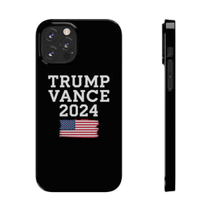 Premium Trump Vance 2024 iPhone Case | Donald Trump Gifts Slim Phone Cases Premium Trump Vance 2024 iPhone Case | Donald Trump Gifts Slim Phone Cases