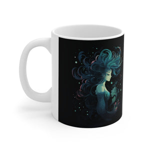 mermaid mug, mermaid coffee mug, mermaid gift, mermaid gifts for women, mermaid gifts for adults, mermaid presents, black mermaid shirt, mermaid shirts for adults
