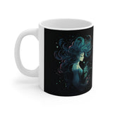 Mermaid Mug | Mermaid Coffee Mug | Mermaid Gift | Mermaid Presents | Mermaid Mug 11oz mermaid mug, mermaid coffee mug, mermaid gift, mermaid gifts for women, mermaid gifts for adults, mermaid presents, black mermaid shirt, mermaid shirts for adults