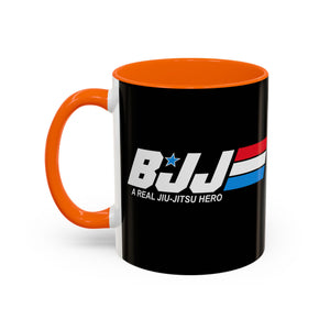 Brazilian Jiu Jitsu A Real Jiu-Jitsu Hero | BJJ Accent Coffee Mug Brazilian Jiu Jitsu A Real Jiu-Jitsu Hero | BJJ Accent Coffee Mug