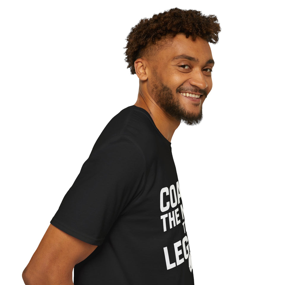 Coach T-Shirt | Coach The Myth The Legend Gift Unisex T-Shirt