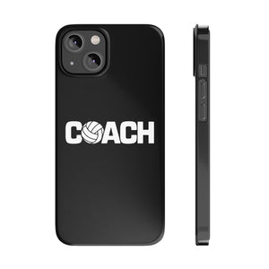 Premium Volleyball Coach iPhone Case | Volleyball Coach Gifts Slim Phone Cases Premium Volleyball Coach iPhone Case | Volleyball Coach Gifts Slim Phone Cases