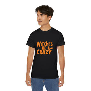 Witches Be Crazy Funny Halloween Costumes Shirt | Happy Halloween Gifts | Scary Halloween Merchandise | Spooky Halloween Unisex T-Shirt 2 Witches Be Crazy Funny Halloween Costumes Shirt | Happy Halloween Gifts | Scary Halloween Merchandise | Spooky Halloween Unisex T-Shirt 2