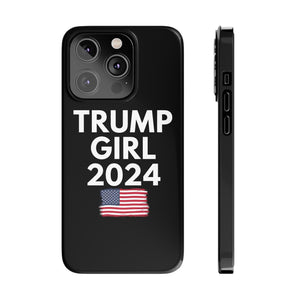 Premium Trump Girl iPhone Case | Donald Trump Gifts Slim Phone Cases Premium Trump Girl iPhone Case | Donald Trump Gifts Slim Phone Cases