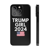 Premium Trump Girl iPhone Case | Donald Trump Gifts Slim Phone Cases Premium Trump Girl iPhone Case | Donald Trump Gifts Slim Phone Cases