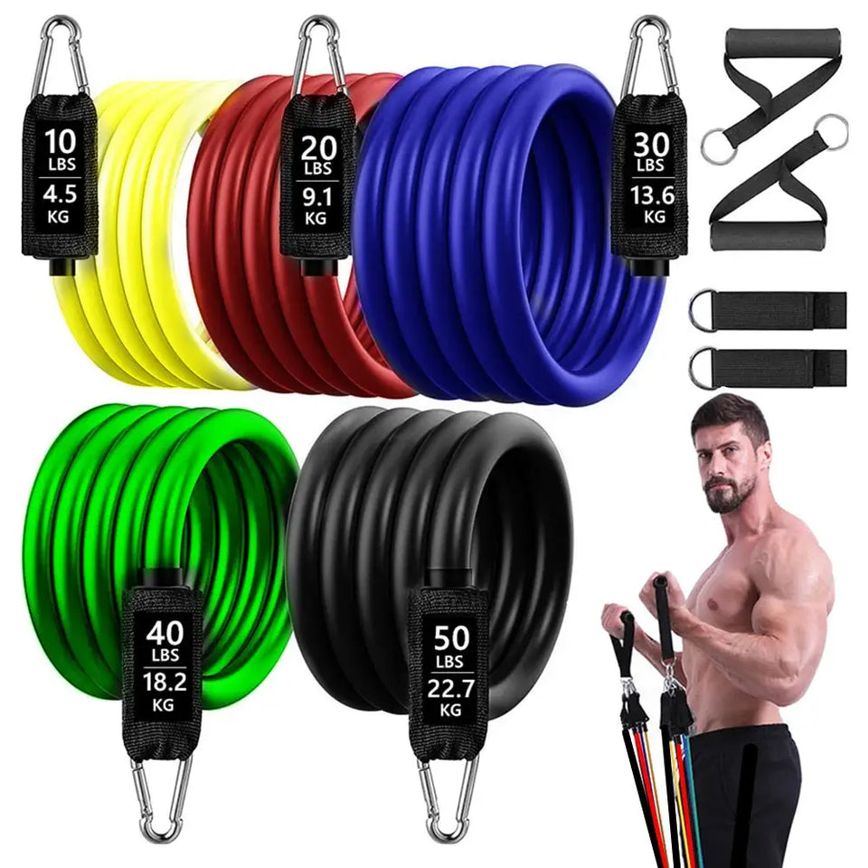 ToneTrainer Workout Band Kit | Home Gym Workout Band