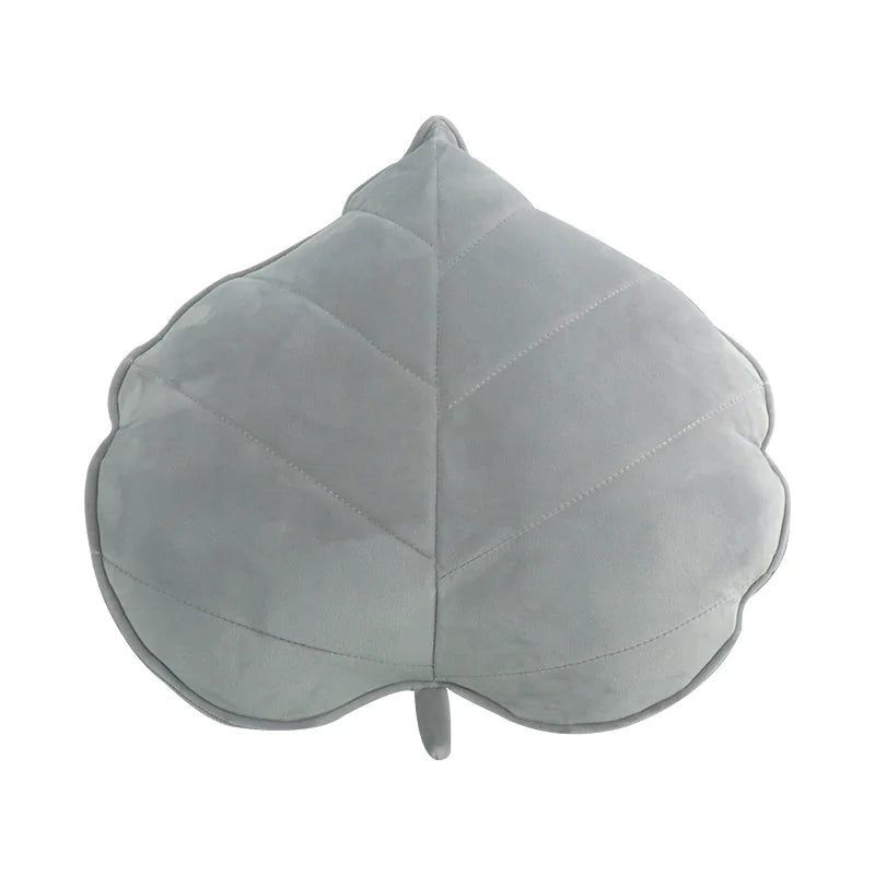 3D Heart Leaf Throw Cushion | Cute Heart Throw Pillow