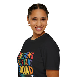 Teaching Assistant Squad Shirt | Teaching Assistant Gift | Unisex Teaching Assistant T Shirt Teaching Assistant Squad Shirt | Teaching Assistant Gift | Unisex Teaching Assistant T Shirt