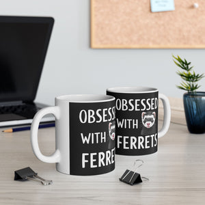 Adore Ferrets Mug | Ferret Coffee Mug | Cute Ferret Lover Coffee Mug 11oz Adore Ferrets Mug | Ferret Coffee Mug | Cute Ferret Lover Coffee Mug 11oz