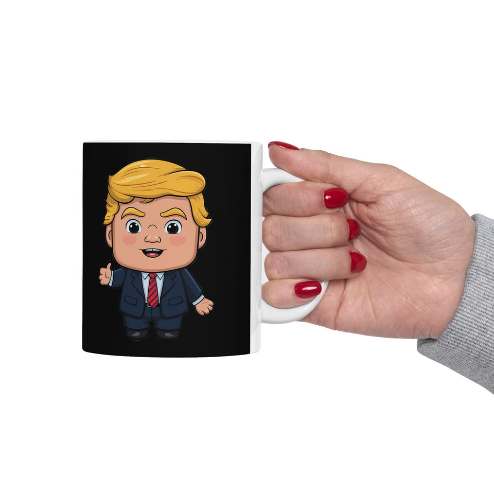 Little Donald Trump Mug | Trump 2024 Coffee Mug | Donald Trump Coffee Mug 11oz