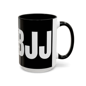 Brazilian Jiu Jitsu Logo 2 | BJJ Accent Coffee Mug Brazilian Jiu Jitsu Logo 2 | BJJ Accent Coffee Mug