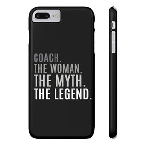 Premium Coach The Woman The Myth The Legend iPhone Case | Coach Gifts Slim Phone Cases Premium Coach The Woman The Myth The Legend iPhone Case | Coach Gifts Slim Phone Cases