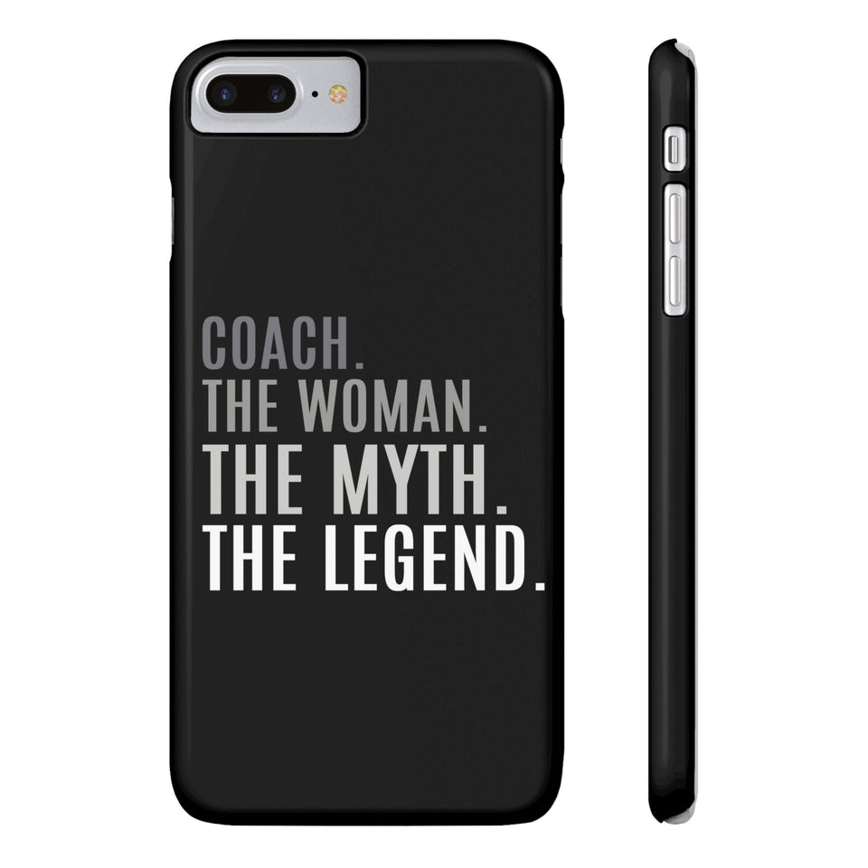 Premium Coach The Woman The Myth The Legend iPhone Case | Coach Gifts Slim Phone Cases